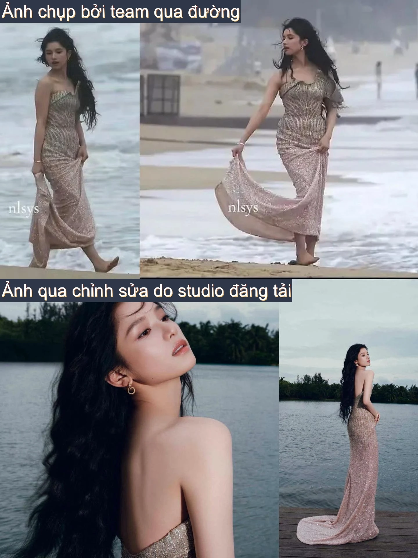 Ai photoshop cho công chúa showbiz mau bước ra xin lỗi khán giả: Visual đúng chuẩn cú lừa, không thể tin cùng 1 người - Hình 3
