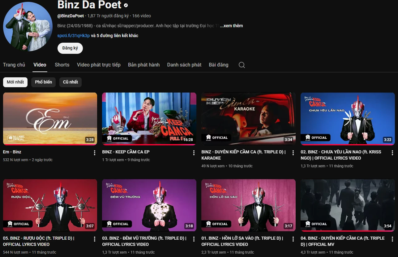 Loạt MV ăn chơi của Binz bay màu, đại diện lên tiếng - Hình 1