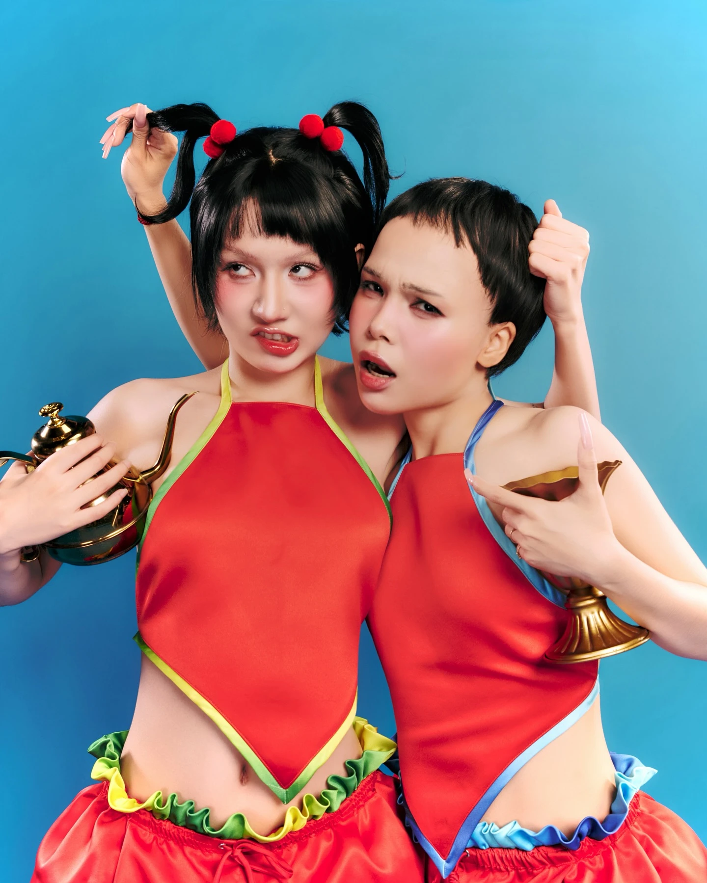 Dàn sao Việt chơi Halloween: Không nhận ra nổi Quỳnh Anh Shyn, 2 Anh Trai cùng nhau làm vậy cũng được hả? - Hình 3