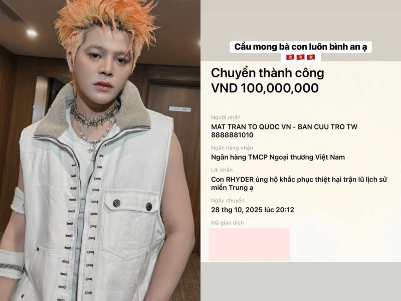 Hồ Ngọc Hà - Mỹ Tâm và dàn sao Việt giúp đỡ bà con vùng lũ, có 1 nội dung chuyển khoản rất đặc biệt - Hình 6