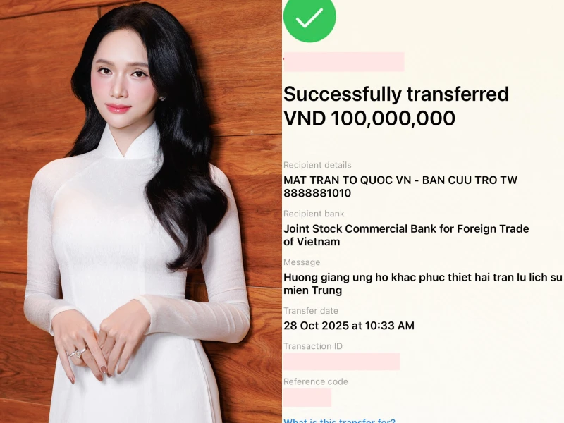 Hồ Ngọc Hà - Mỹ Tâm và dàn sao Việt giúp đỡ bà con vùng lũ, có 1 nội dung chuyển khoản rất đặc biệt - Hình 7