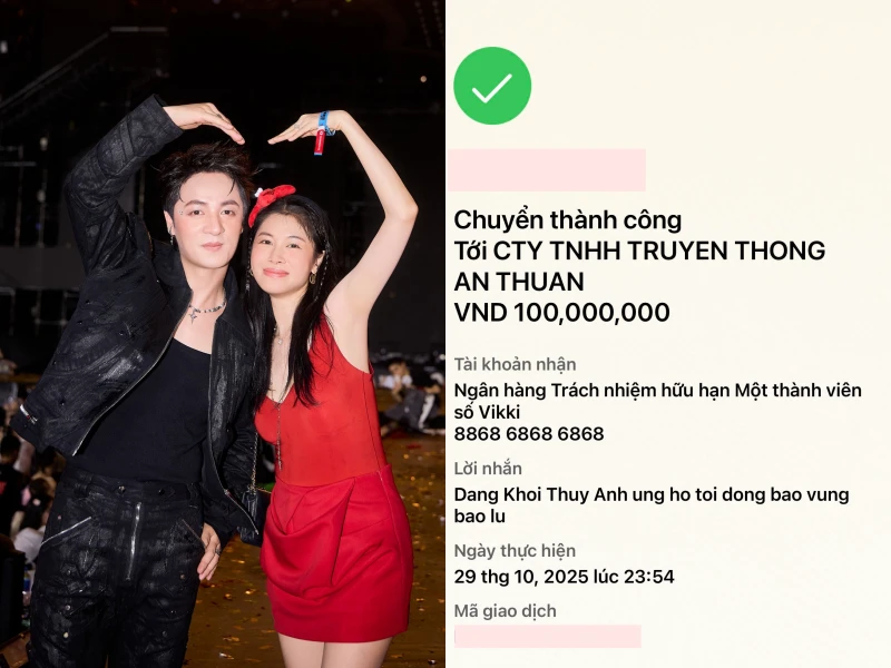 Hồ Ngọc Hà - Mỹ Tâm và dàn sao Việt giúp đỡ bà con vùng lũ, có 1 nội dung chuyển khoản rất đặc biệt - Hình 8