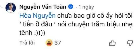 Hoà Minzy bất ngờ nhắn Văn Toàn: Tôi cưới bạn... khiến phần bình luận bùng nổ, lộ cả thời điểm tổ chức đám cưới? - Hình 3