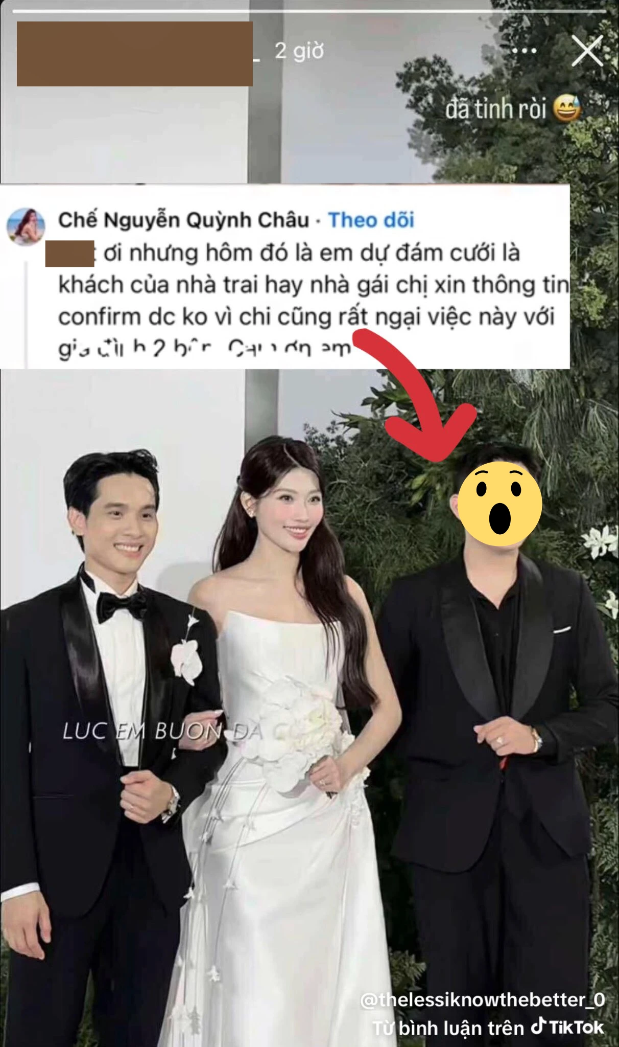 Chế Nguyễn Quỳnh Châu lần đầu lên tiếng vụ người lạ đột nhập vào đám cưới - Hình 1