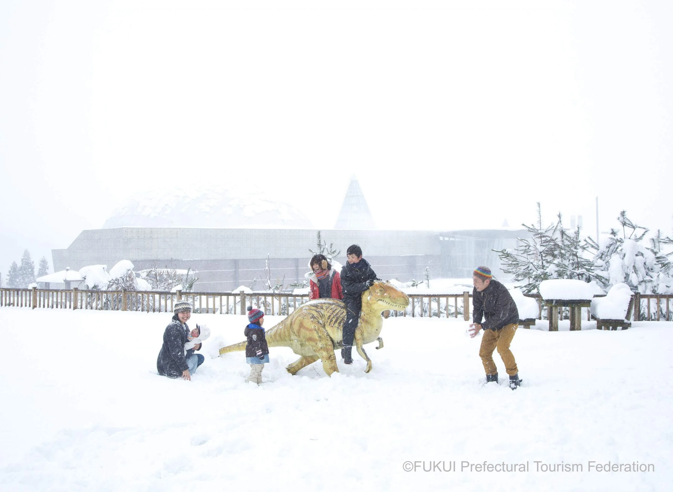 Khám phá bảo tàng khủng long giữa mùa đông Nhật Bản - Hình 5