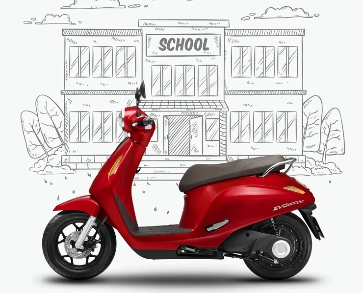 Xe máy điện giá 17 triệu đồng bán ở thị trường Việt trang bị hiện đại, pin khỏe, rẻ hơn Vision, xe số Wave Alpha - Hình 6