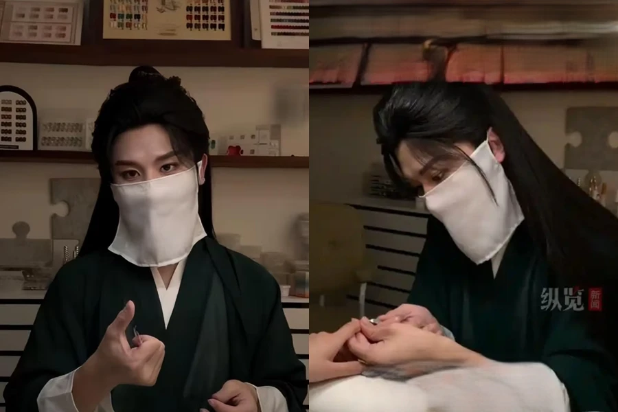 Mỹ nam đang hot bỗng chán showbiz, đổi nghề đi làm nails? - Hình 1