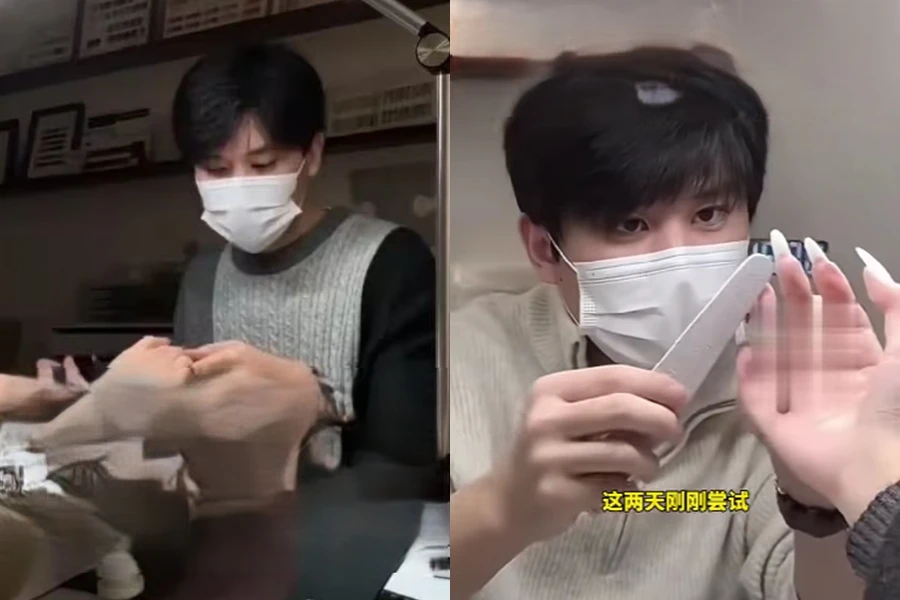 Mỹ nam đang hot bỗng chán showbiz, đổi nghề đi làm nails? - Hình 2