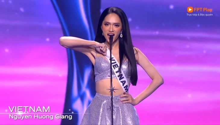 Hương Giang bị loại sốc ở Miss Universe, bạn trai Phú Cường: Giải tán về lấy chồng - Hình 1