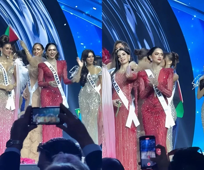 Huong Giangs scoreboard revealed at the Miss Universe finale, ranked 31st and almost made it to the top? - Photo 1