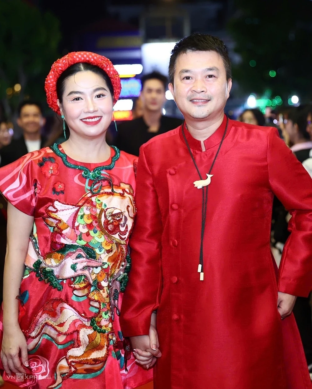 Trấn Thành và dàn hoa hậu dự bế mạc LHP Việt Nam - Hình 9