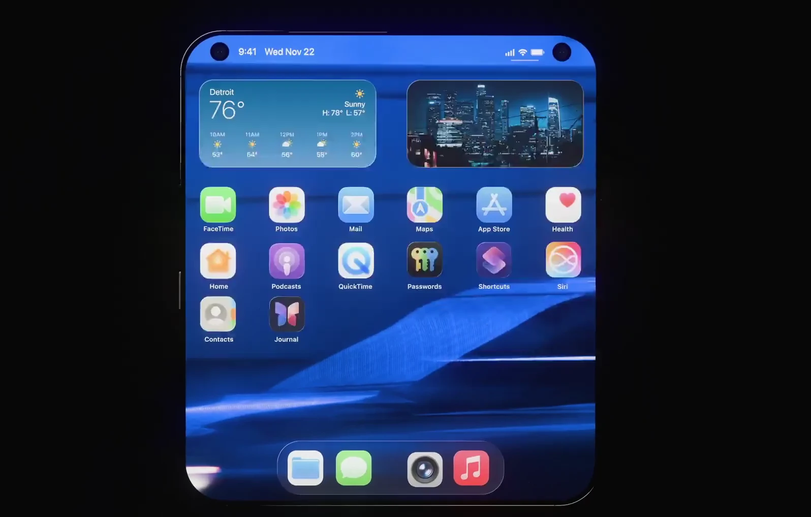 10 rò rỉ hé lộ iPhone gập đầu tiên đáng mong đợi của Apple - Hình 1