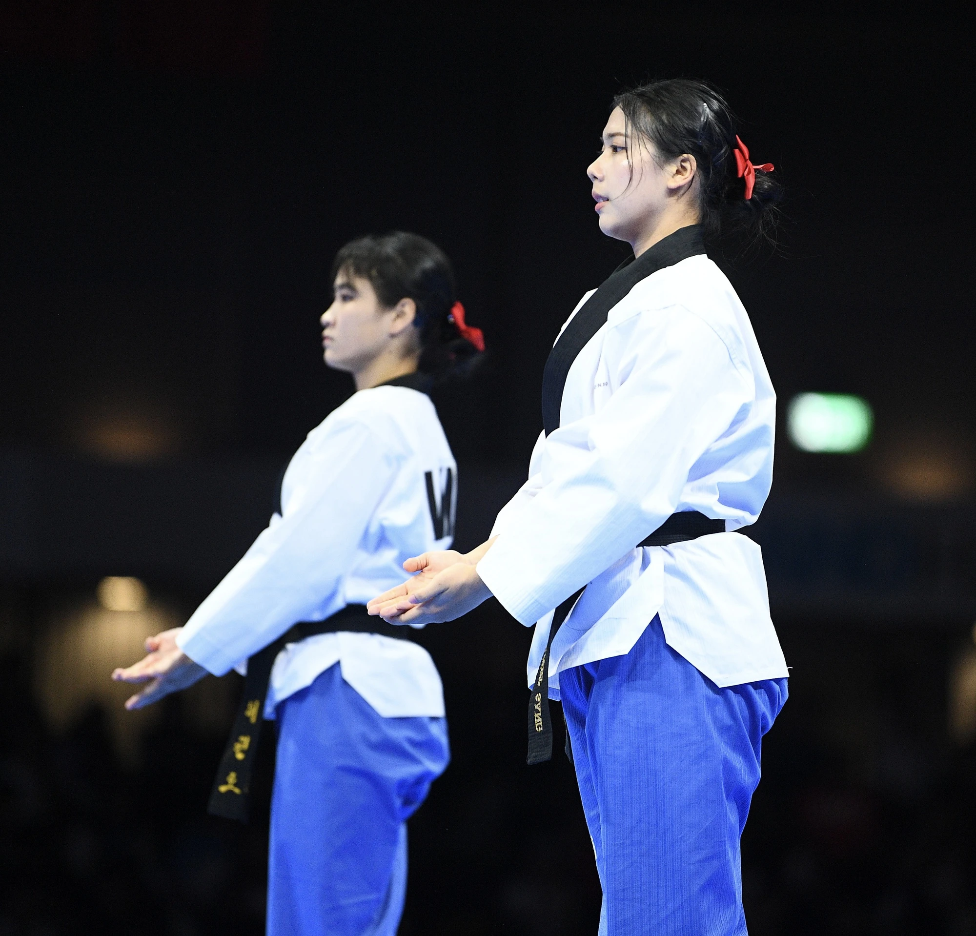 Mê mẩn dàn hot girl Taekwondo ở SEA Games, bên ngoài xinh đẹp, vào sân thét ra lửa, VĐV Việt Nam có phải xinh nhất? - Hình 9