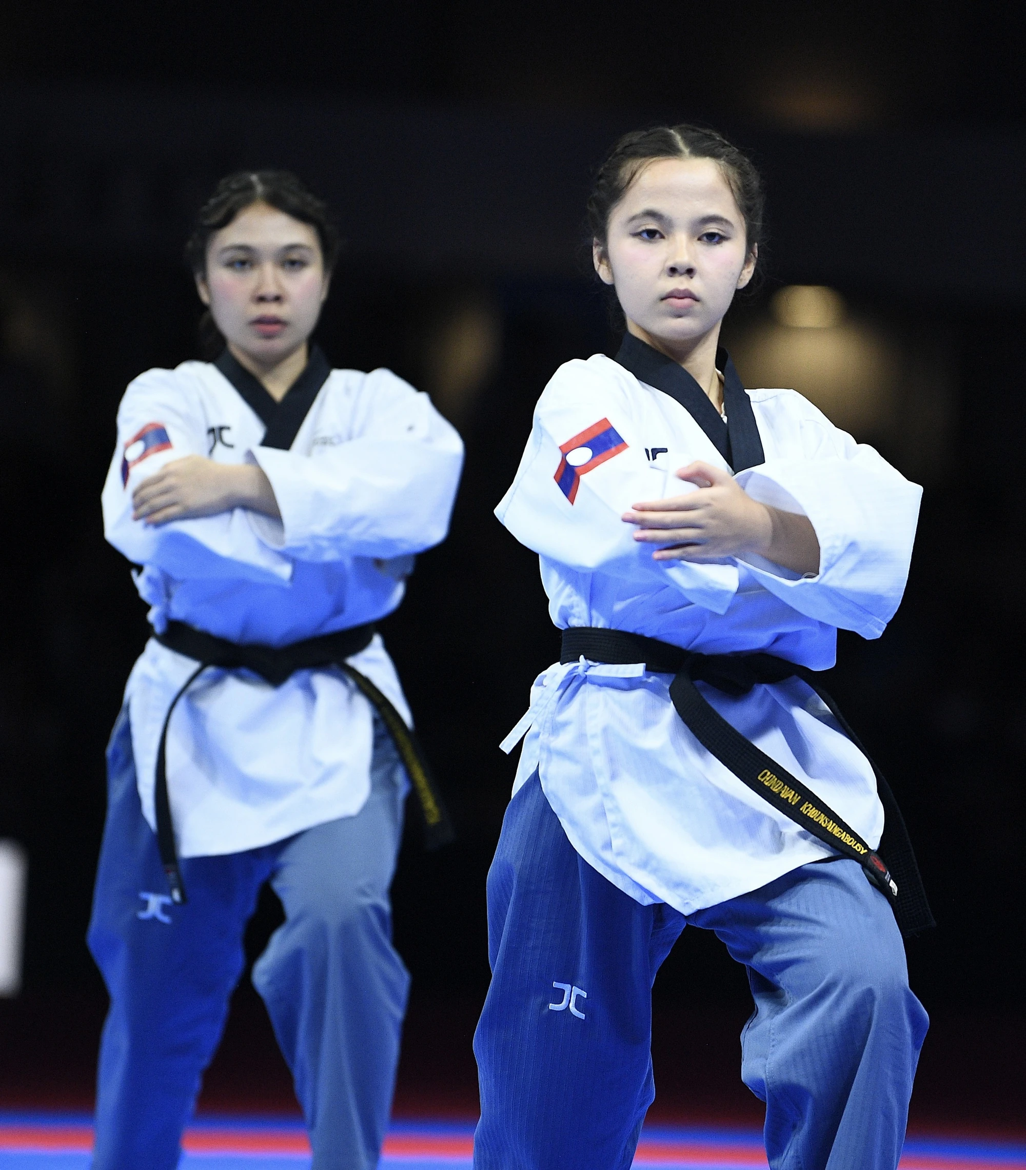 Mê mẩn dàn hot girl Taekwondo ở SEA Games, bên ngoài xinh đẹp, vào sân thét ra lửa, VĐV Việt Nam có phải xinh nhất? - Hình 17