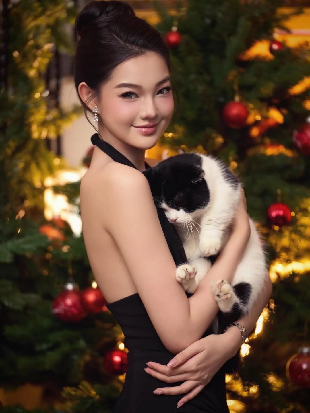 Dáng xinh tràn ngập newsfeed ngày Giáng sinh: Nhan sắc ai cũng vuýp vậy trời! - Hình 8