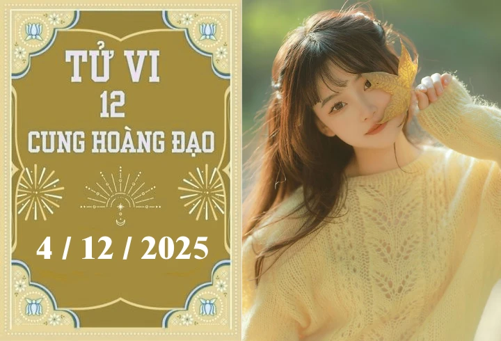 Tử vi 12 cung hoàng đạo ngày 4/12: Bạch Dương thận trọng, Kim Ngưu kiên nhẫn - Hình 1