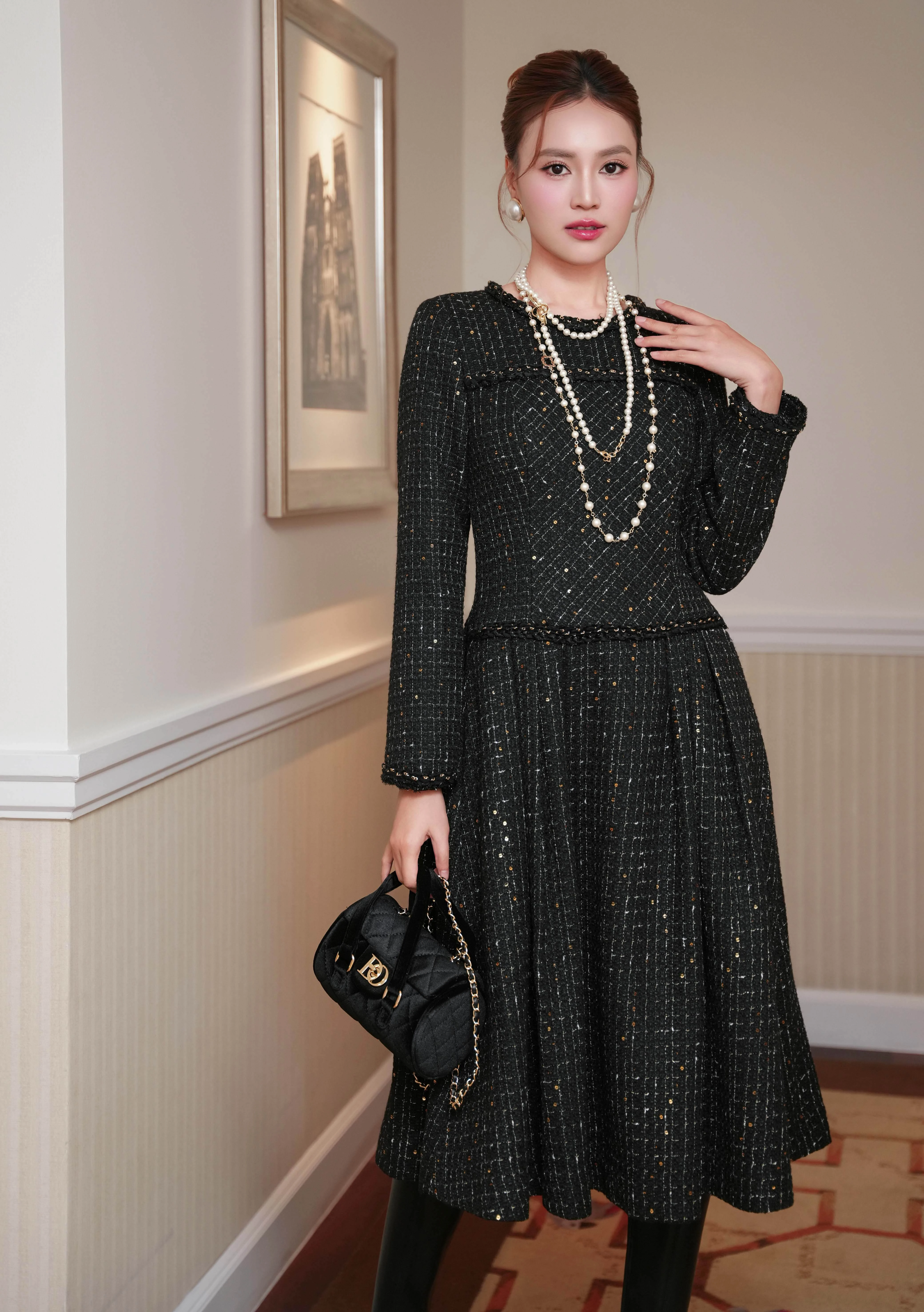 Xu hướng dạ tweed sang trọng, không ai muốn bỏ lỡ trong mùa lạnh - Hình 3