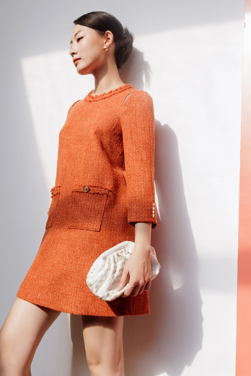 Xu hướng dạ tweed sang trọng, không ai muốn bỏ lỡ trong mùa lạnh - Hình 7