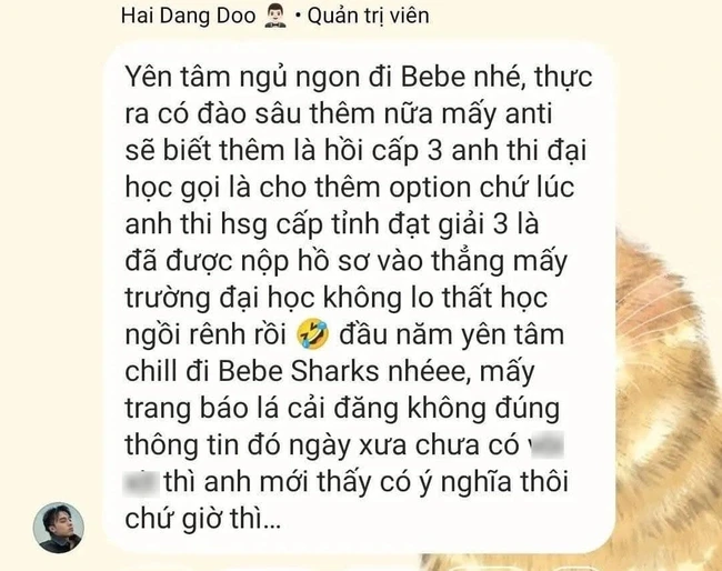 Hải Đăng Doo phủ đầu cực gắt antifan, tung thành tích dằn mặt sau tin đồn bỏ học - Hình 2