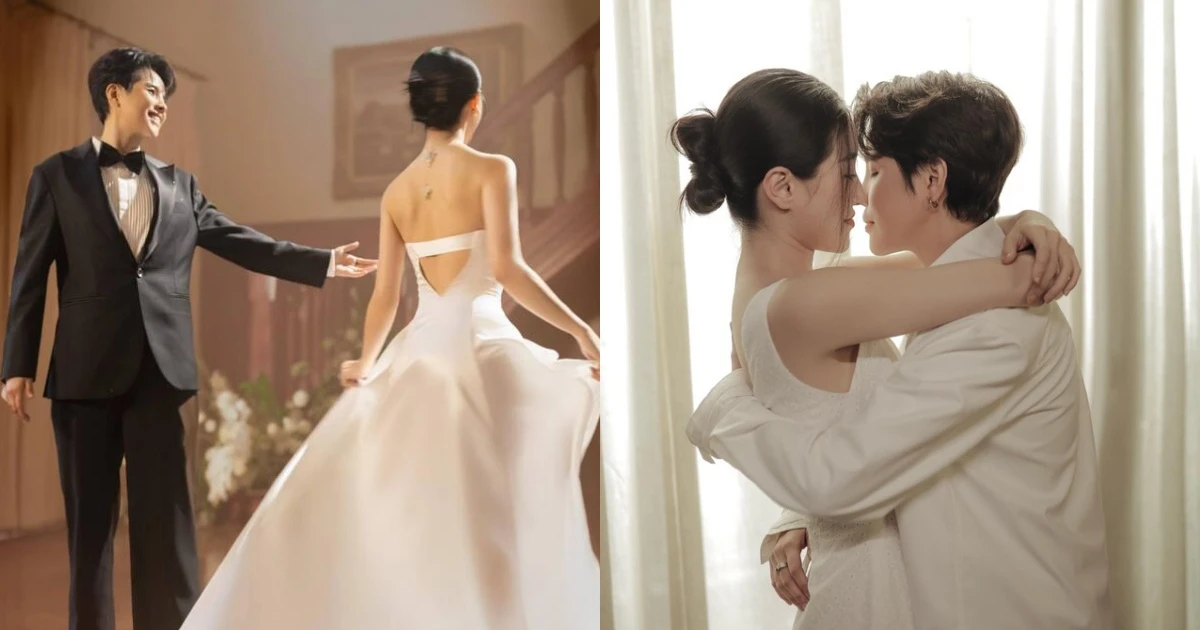 Lễ thành đôi Vũ Cát Tường và bạn gái: Bố ruột nói điều sốc trước khi con lấy vợ! - Hình 8