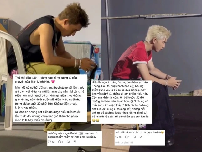 HIEUTHUHAI bỗng dưng suy trong hậu trường, Netizen nhìn mà cảm động - Hình 1