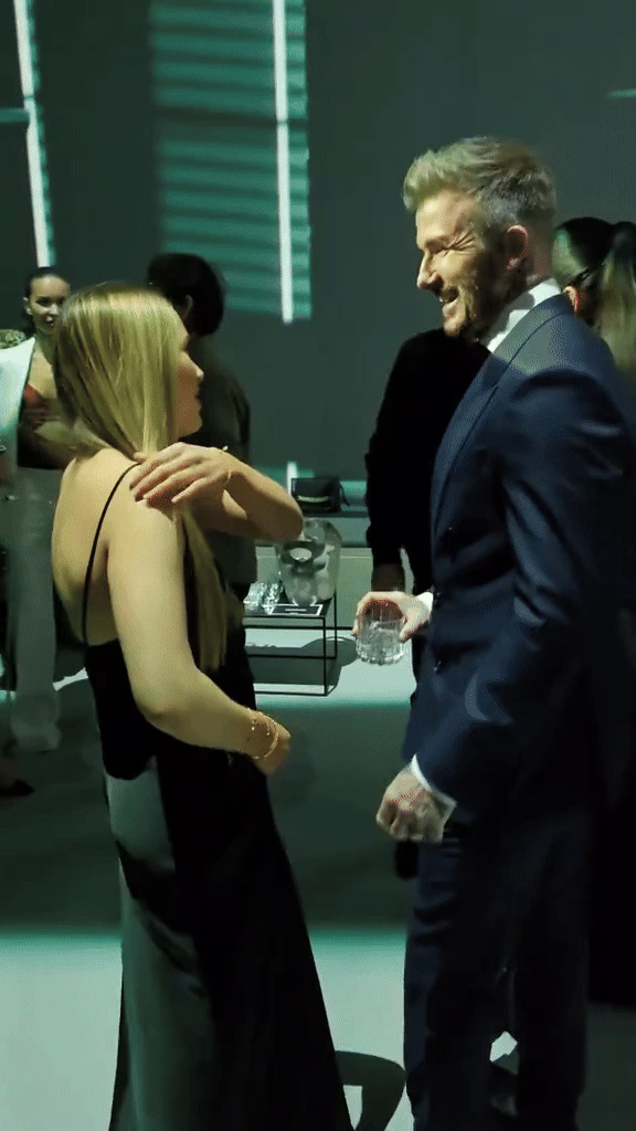 Clip viral khắp cõi mạng: Công chúa út Harper Seven né nụ hôn của bố David Beckham - Hình 1