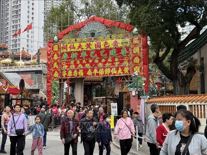 Nét đẹp lễ chùa đầu Xuân tại Hong Kong (Trung Quốc) - Hình 2