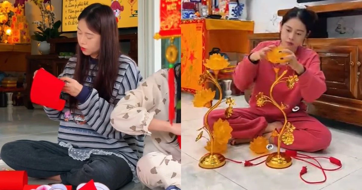 Việt Phương Thoa nén buồn đón Tết hậu mất cha, nói 1 câu xót lòng làm mẹ nức nở - Hình 7