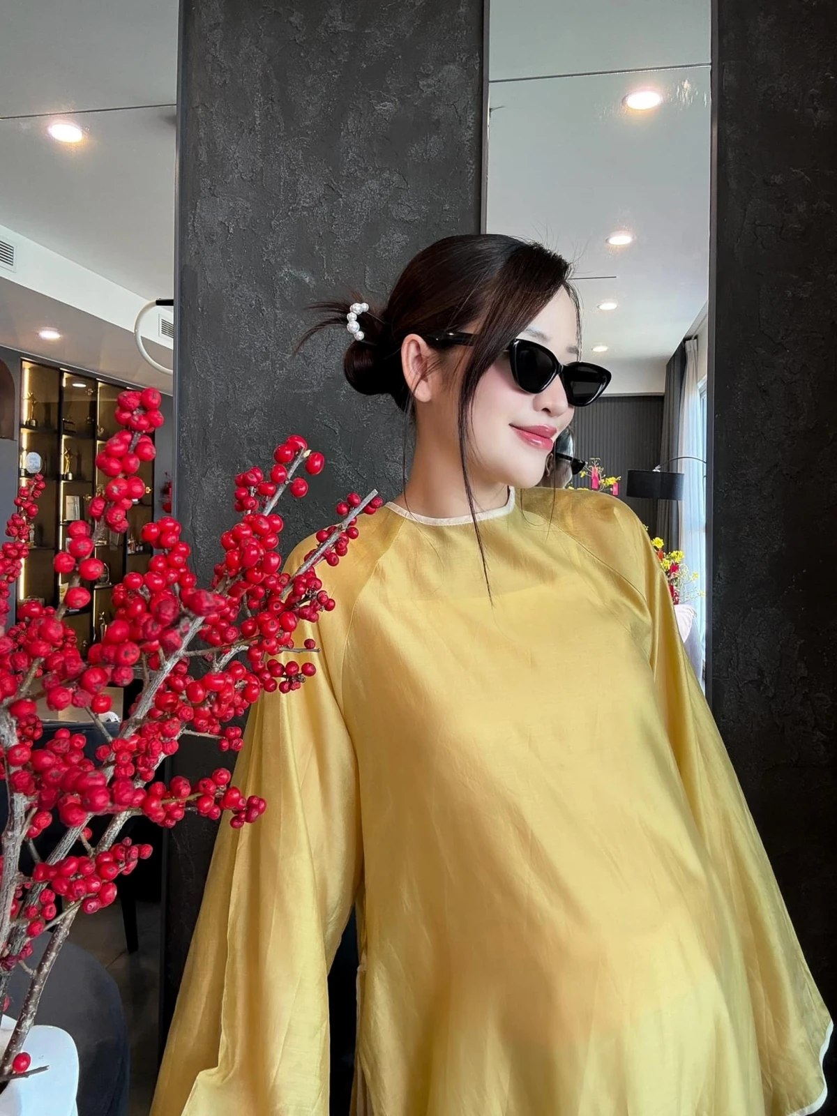 Puka sắp lâm bồn, nhan sắc mẹ bầu nhận mưa lời khen, Gin Tuấn Kiệt cưng chiều - Hình 5