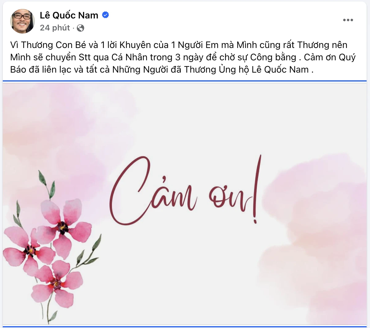 Minh Dự bị khích vụ diễn lấn con gái NS Quốc Nam, công bố bằng chứng xịt keo - Hình 3