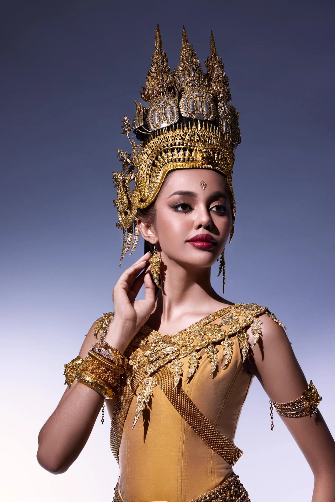Miss Cosmo - Tata hoá tiên nữ, đọ sắc công chúa Campuchia, truyền tải văn hóa - Hình 7