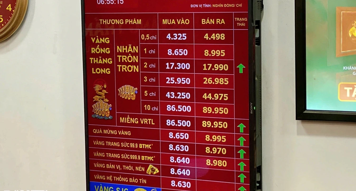 Mua vàng ngày vía Thần Tài: Giá tăng chóng mặt từng giờ, 1 hoa hậu cũng tham gia - Hình 2