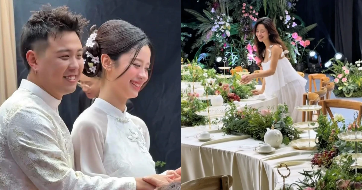 Hàn Hằng và Huyme tổ chức lễ ăn hỏi, độ hoành tráng khiến dân tình choáng ngợp - Hình 7