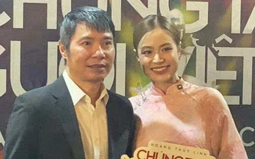 Hoàng Thuỳ Linh rơi nước mắt, có hành động đẹp với NSND Công Lý - Hình 1