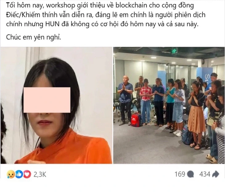 Người mất vụ xe Mercedes: Nữ phiên dịch ngôn ngữ ký hiệu, giúp người khiếm thính - Hình 2