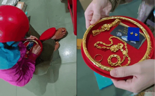 Chú rể Đắk Lắk nhờ đặt bộ vàng mỹ ký 1,2 triệu làm hồi môn, bà hàng xóm nhận giúp vô tình tiết lộ câu chuyện ai nghe cũng thấy xót xa - Hình 2