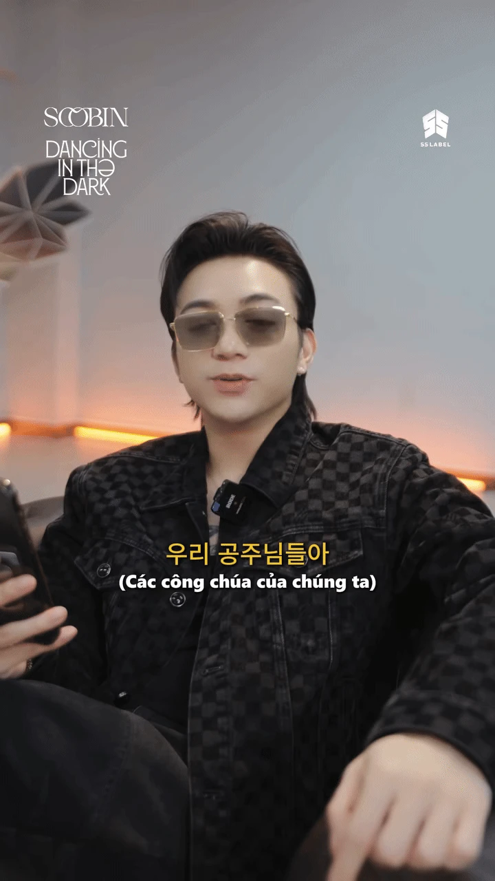 SOOBIN dùng văn mẫu tiếng Hàn nhắn nhủ đến các công chúa, dân tình lập tức réo gọi 1 mỹ nhân Kpop - Hình 2