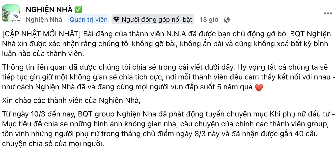 Tiktoker kể chuyện bỏ phố về Hội An gây phản ứng, Admin Nghiệ.n Nhà lên tiếng - Hình 2