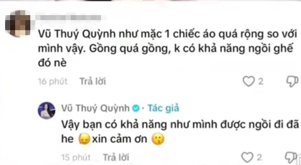 Vũ Thúy Quỳnh đốp chát khán giả, bị nói EQ thấp, không có cửa thi quốc tế - Hình 4