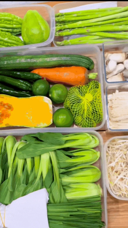 Mẹ đảm ở TP HCM chia sẻ cách bảo quản rau củ cả tuần trong tủ lạnh vẫn tươi roi rói, mang cả chợ về nhà vẫn vô tư! - Hình 19