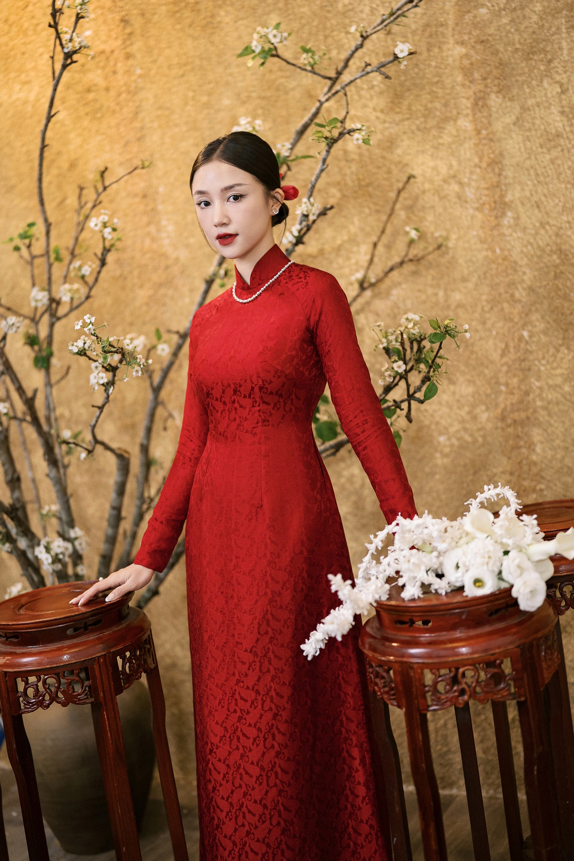 Xả ảnh nét căng lễ ăn hỏi của Salim và Hải Long, 2 bó hoa cầm tay bỗng khiến netizen đổ xô xin in tư - Hình 3