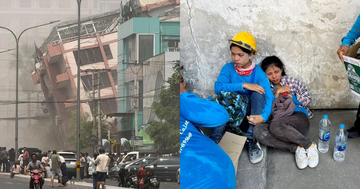 Vụ động đất kinh hoàng Myanmar: Mẹ thiên nhiên nổi giận, cả thành phố hoang tàn - Hình 10