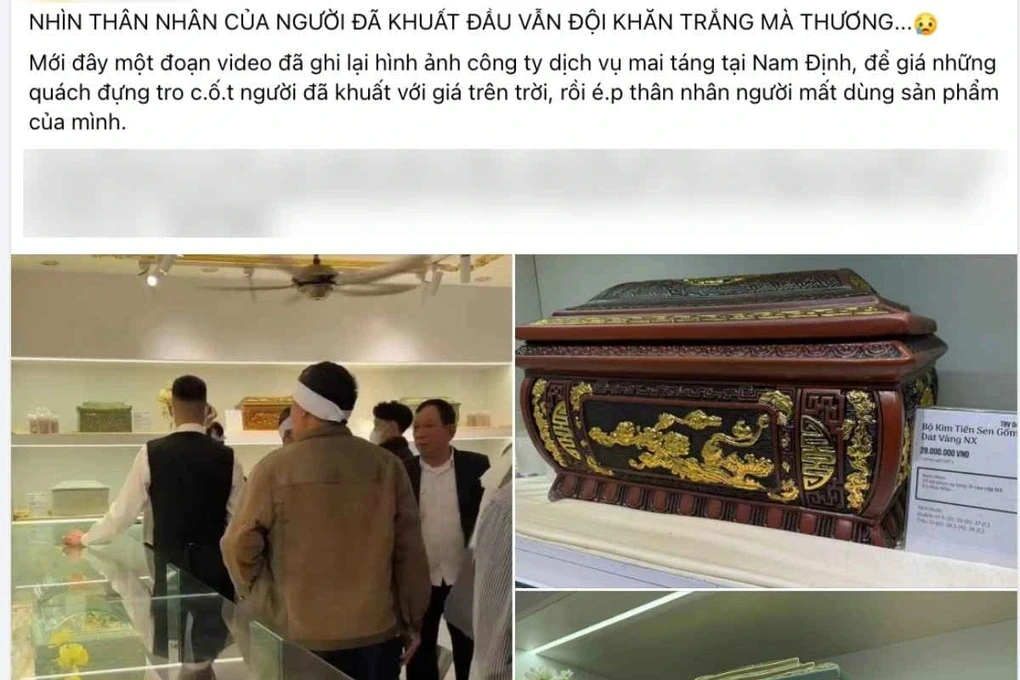 Vụ ép mua hũ cốt giá cao ở Nam Định: lộ hóa đơn gây phẫn nộ, mời gói 10 triệu? - Hình 8