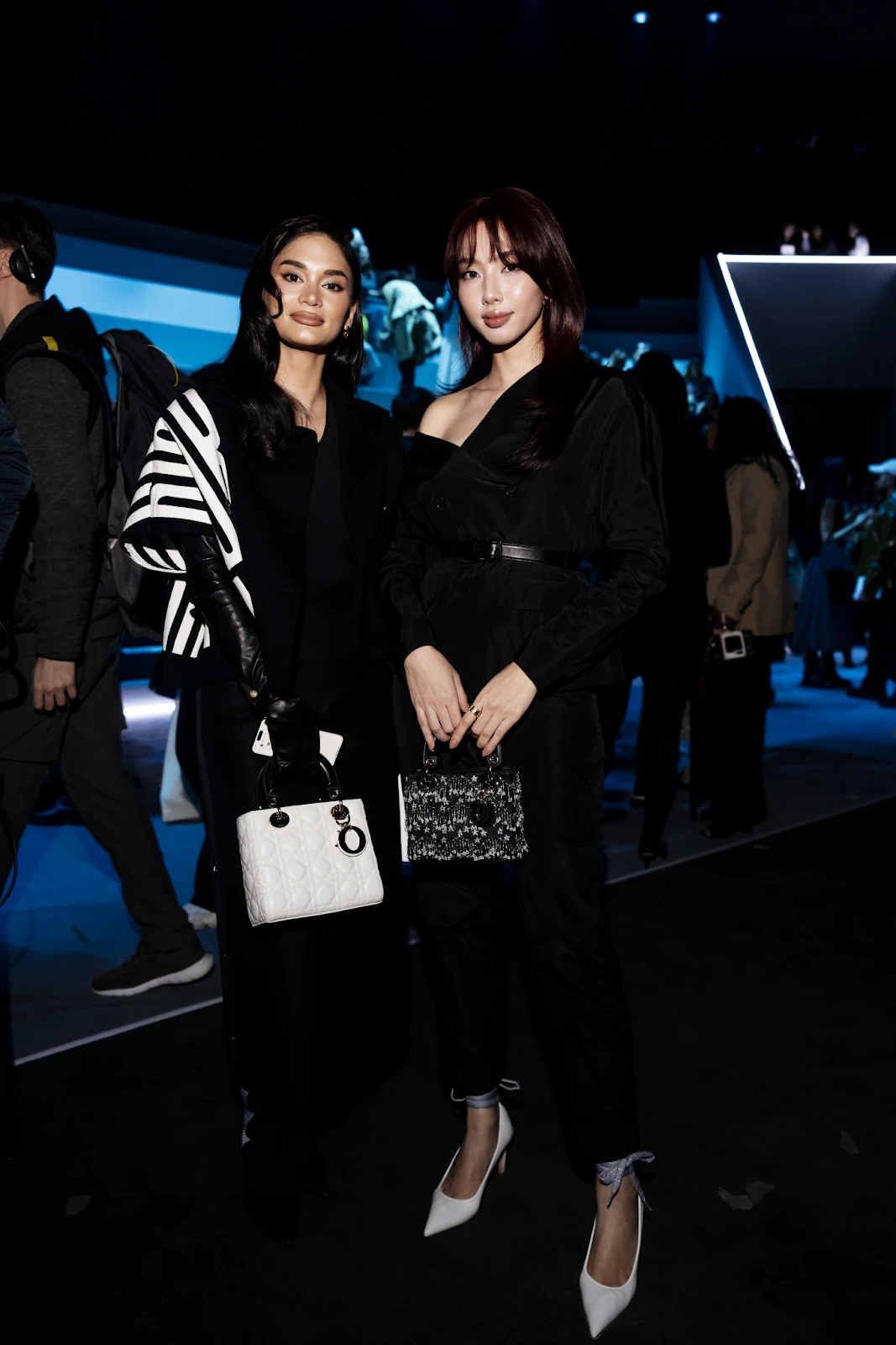 Bộ đôi LingOrm đọ sắc với Thùy Tiên tại sự kiện Dior, để lộ chi tiết đụng độ - Hình 4