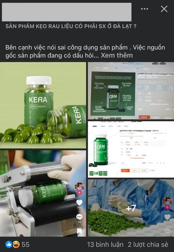 Sở Y tế Đắk Lắk điều tra kẹo rau củ Quang Linh quảng cáo, kết quả bất ngờ? - Hình 8