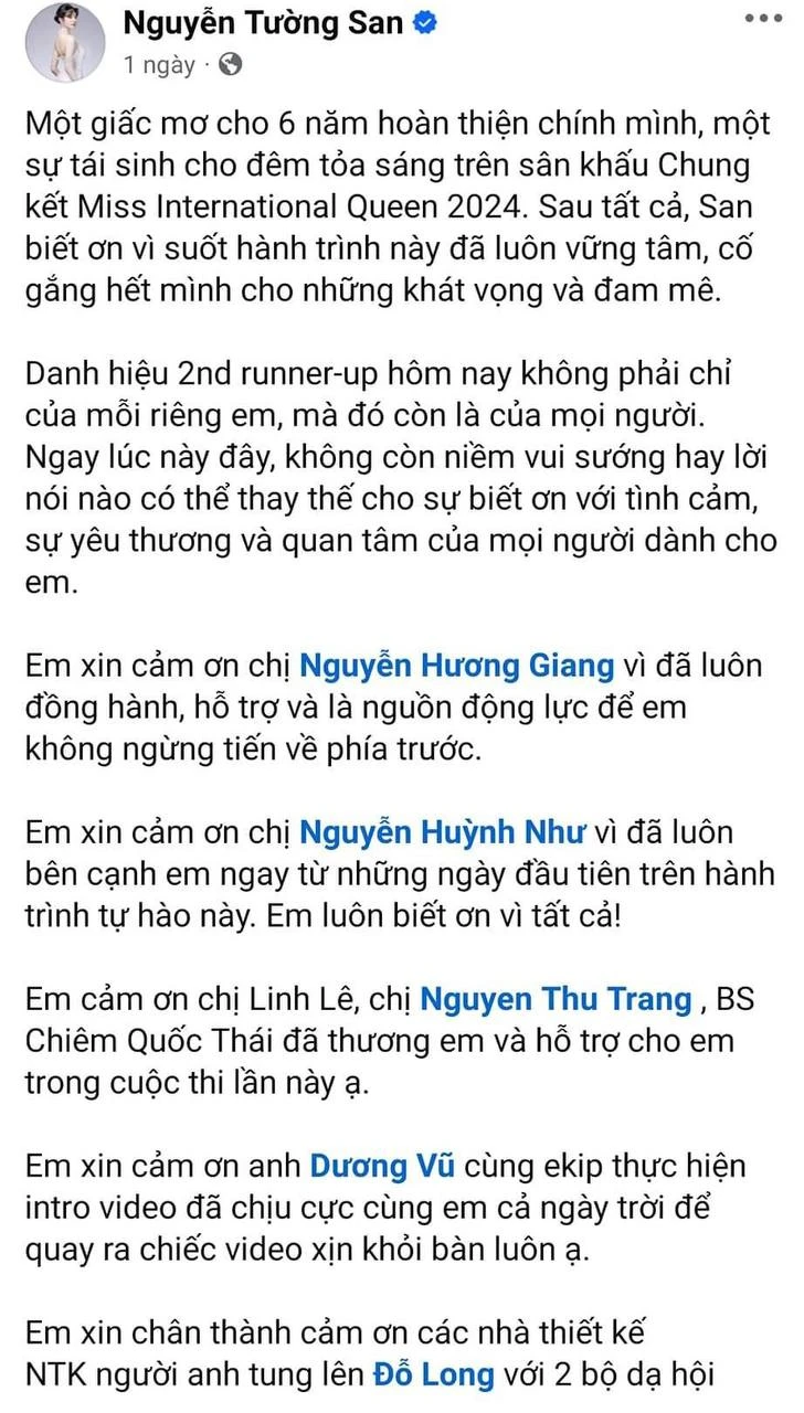Á hậu Tường San nghi bị thầy cạch mặt vì vô ơn, nói 1 câu biết ngay xích mích - Hình 5