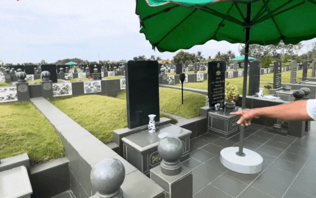 Cận cảnh biệt thự mộ dưới chân núi Bà Đen đang thu hút giới nhà giàu: Có gì mà giá toàn 5 tỷ trở lên? - Hình 11