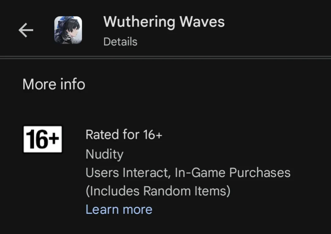 Fan service quá nhiều, Wuthering Waves âm thầm đổi luôn mức giới hạn độ tuổi, fan lo sợ game ngày càng táo bạo - Hình 1
