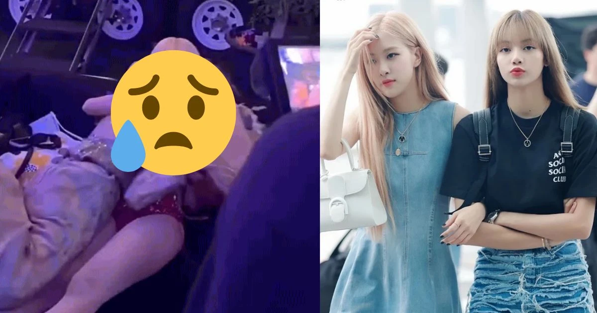 Lisa bị Rosé vật ngã sau cánh gà, cameraman bắt cận liên tục, lộ thứ bất ngờ? - Hình 8