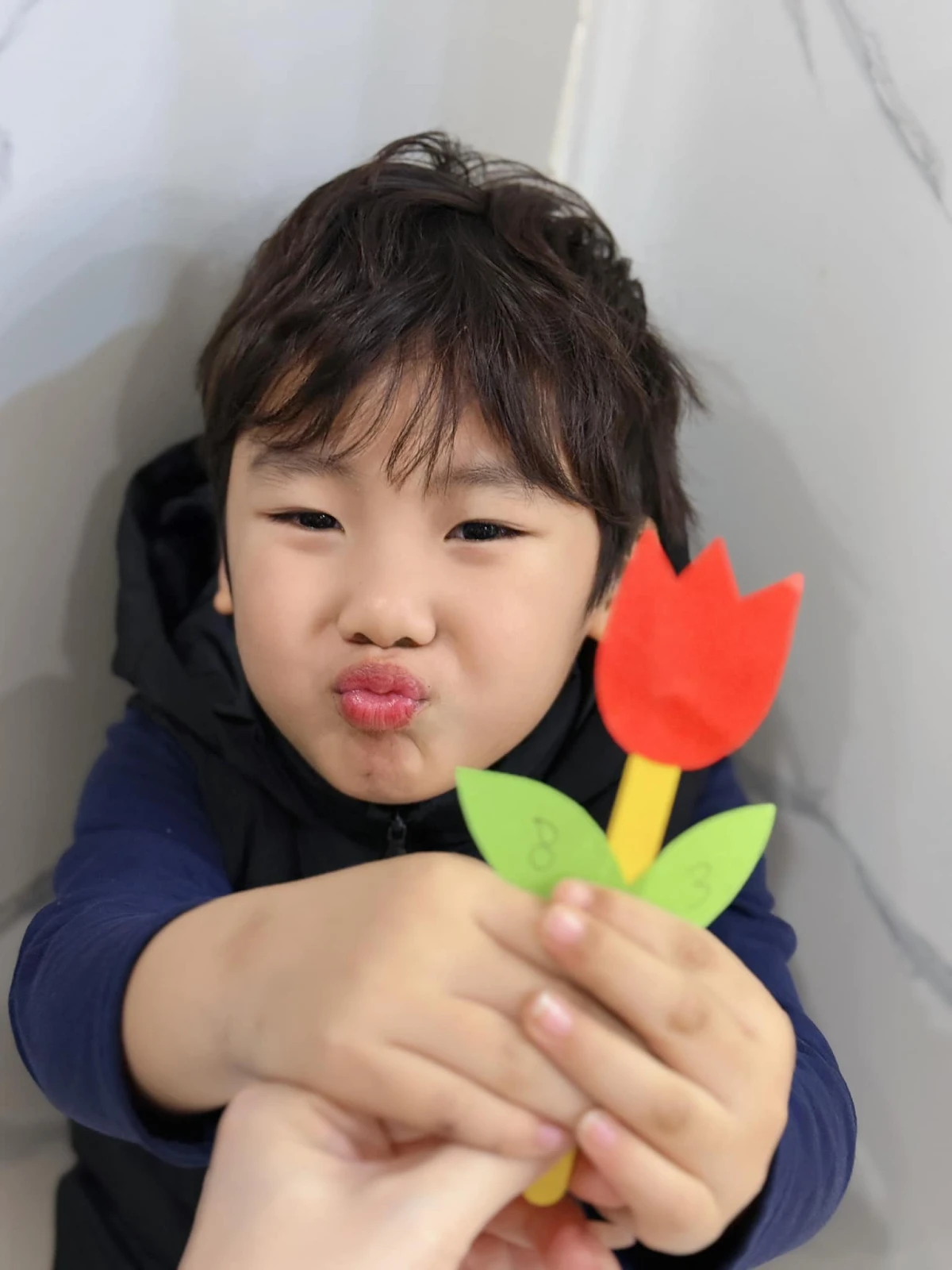 Bé Bo - Con trai Hoà Minzy nói 4 chữ với bố ruột, Văn Toàn nếp 1 bên - Hình 5